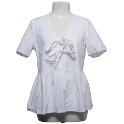 Haut (VMJILL SS TIE PEPLUM TOP WVN) de Vero Moda Coton, Viscose