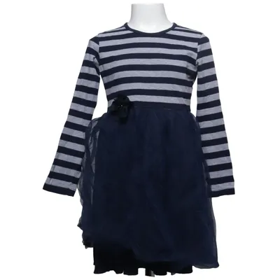 Robe (Bleu, Gris, Blanc) de Happy Girls by Eisend Coton, Élasthane, Polyester