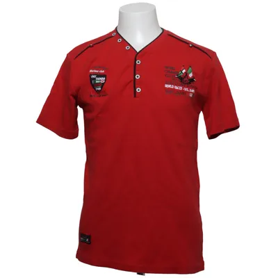 T-shirt (Red) from Violento Cotton
