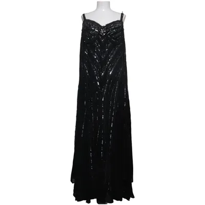 Abendkleid (Schwarz, Silber) von Heine Polyester