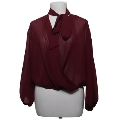Pussy bow blouse (Red) from Dazy Polyester
