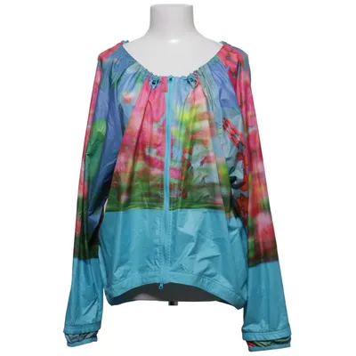 Träningsjacka (Blå, Rosa, Flerfärgad) från Adidas by Stella McCartney Återvunnen polyester
