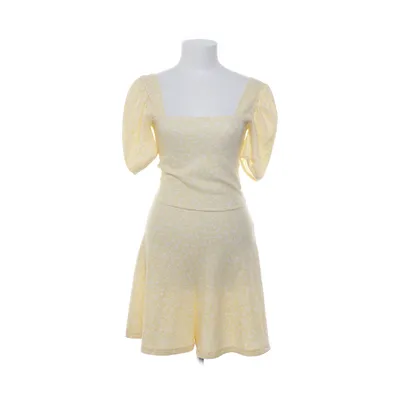Jumpsuit (Yellow, White) from Clockhouse Elastane, Polyester