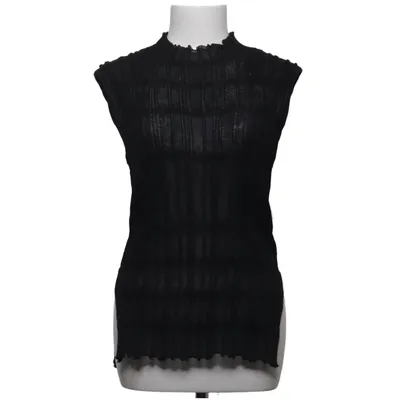 Top (Sort) fra Zara Linned, Polyamid, Polyester
