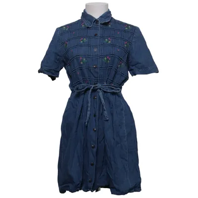 Denim dress (Blue) from Karin Stevens Cotton