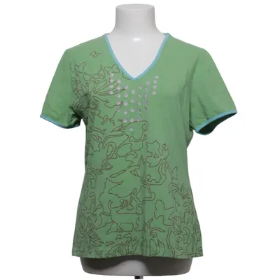 T-shirt (Groen, Blauw, Bruin) van Greenhouse Katoen, Elastaan