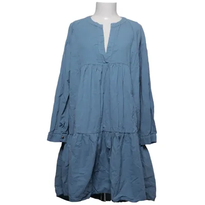Jurk (Blauw) van Maryley Katoen