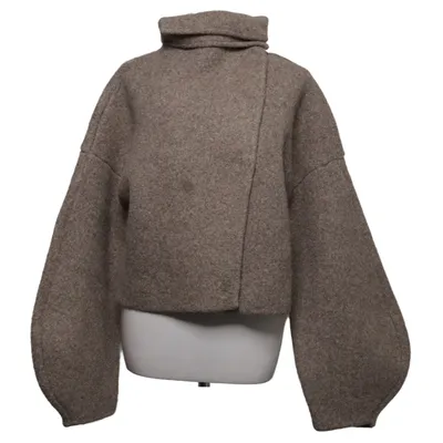 Jacke (Beige) von Camila Coelho Acryl, Elasthan, Polyamid, Polyester, Wolle