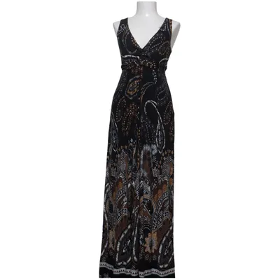 Maxi jurk (Zwart, Bruin, Meerkleurig) van Hallhuber Trend Elastaan, Viscose