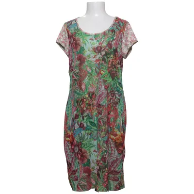 Dress (Green, Red, Multicolored) from Smash Elastane, Polyester