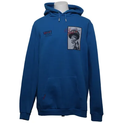 Hoodie (Blue) from Supply & Demand Cotton, Polyester
