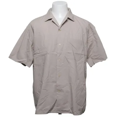 Short sleeve shirt (Beige) from Uniqlo Cotton, Modal