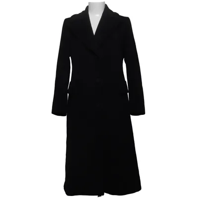 Manteau (Noir) de MaxMara Angora, Laine