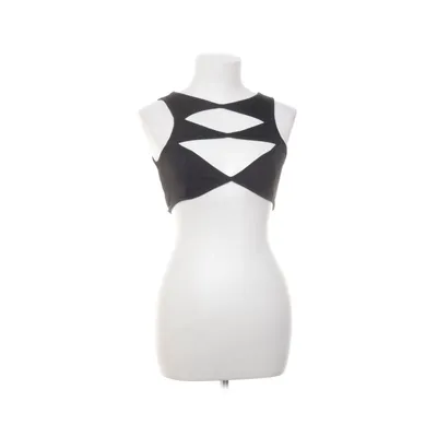 Crop top (Black) from Solado Polyester