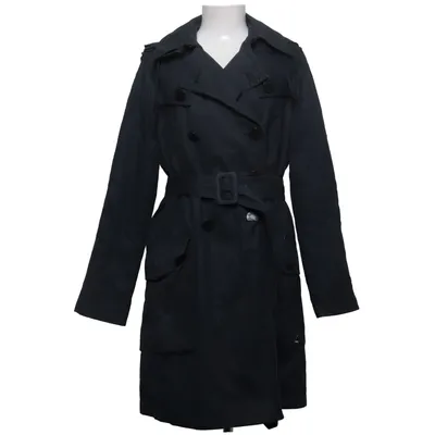Trench coat (Blue) from Denham Cotton, Polyester, Polyurethane