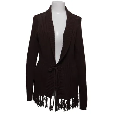 Cardigan cache-cœur (Marron) de JSFN Coton