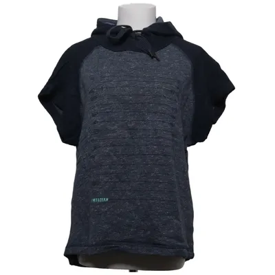Korte mouwen capuchon sweater (Blauw, Grijs) van Zimtstern Katoen, Polyester