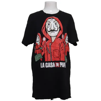 T-shirt (Noir, Rouge, Multicolore) de Netflix Coton