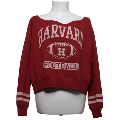 Collegetröja (Röd) från Harvard Bomull, Elastan, Polyester