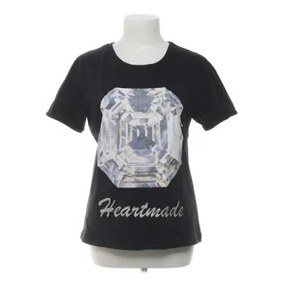 T-shirt (Zwart) van Julie Fagerholt Katoen, Elastaan