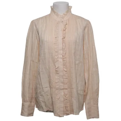 Bluse (Beige) fra Vanessabruno Bomuld, Viscose
