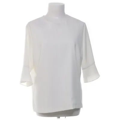 Blus (Vit) från Caliss Acetat, Elastan, Polyester