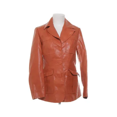 Safari jacket (Orange) from Urban Outfitters Cotton, Polyester, Polyurethane, Viscose