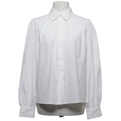 Chemise (Blanc) de Belle Poque Élasthane, Polyester