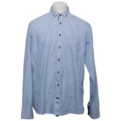 Chemise (Bleu, Blanc) de Hatico Coton