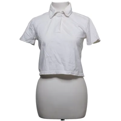 Poloshirt (Wit) van Brandy Melville Katoen