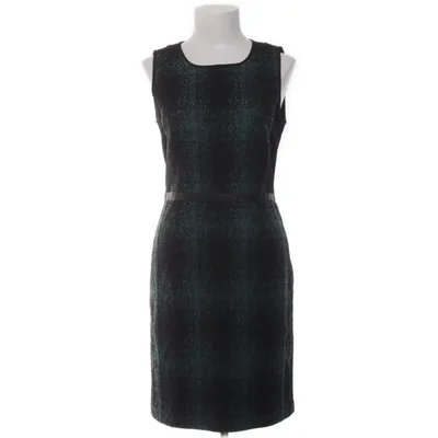 Dress (Black, Green, Multicolored) from DKNY Acrylic, Cotton, Elastane, Leather, Polyamide, Polyester