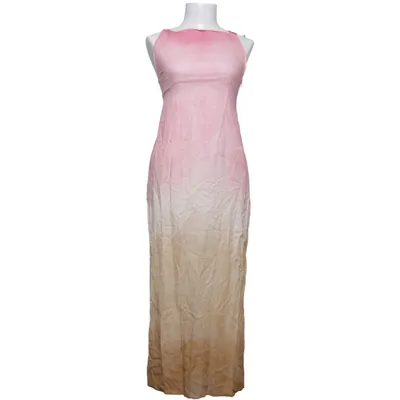 Långklänning (Rosa, Beige) från Zara Linne, Viskos