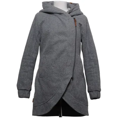 Coat (Gray) from Alife & kickin Acrylic, Polyester, Viscose