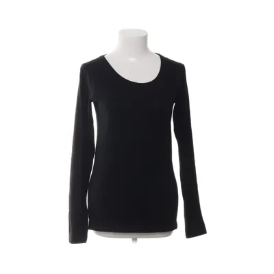 Långärmad t-shirt (Svart) från Texstar Bomull, Elastan