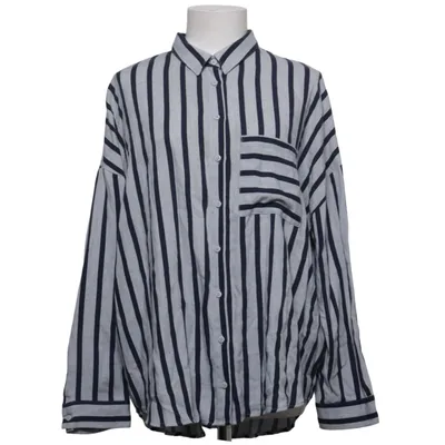 Shirt (Blue, Gray) from LCW Casual Polyester, Viscose