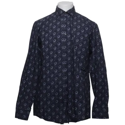 Shirt (Blauw, Meerkleurig) van Venti Katoen