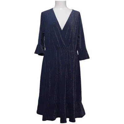 Jurk (Blauw, Zilver) van Shein Curve Polyester