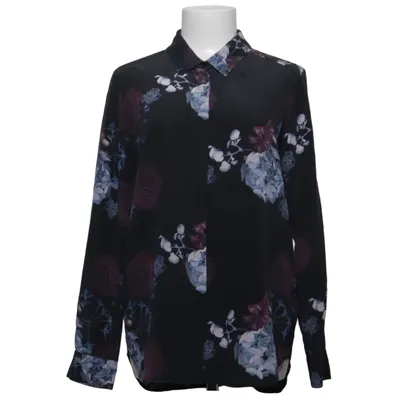 Blouse (Noir, Multicolore) de Fall Winter Spring Summer Soie