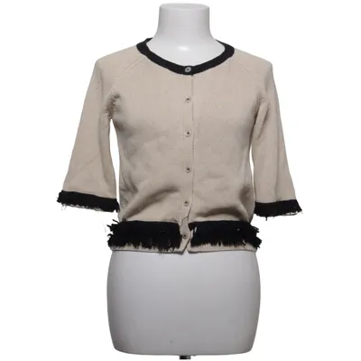 Strickjacke (Beige, Schwarz) von River Woods Baumwolle