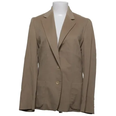 Blazer (Beige) de Nicole Farhi Cachemire, Élasthane, Laine
