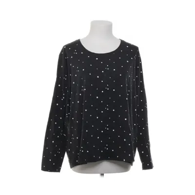 Long sleeve T-shirt (Gray, White) from VRS Woman Cotton, Elastane
