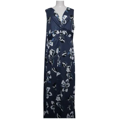 Maxikleid (Blau, Schwarz, Weiß) von Anna Field Curvy Elasthan, Polyester