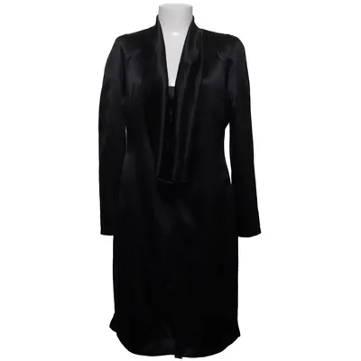 Kjole (Sort) fra Benedikte Utzon Elastan, Polyester, Silke