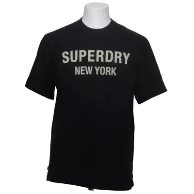 T-shirt (Black) from Superdry Cotton