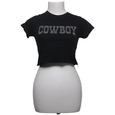 T-shirt (Sort) fra Vintage Supply