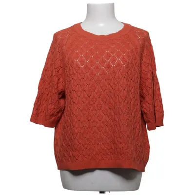 Sweater (Orange) from Janina Acrylic, Cotton