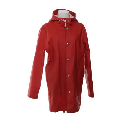 Raincoat (Red) from Stutterheim Cotton, Polyester, Polyurethane