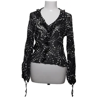 Bluse (Sort, Hvid) fra Diana Gallesi Viscose