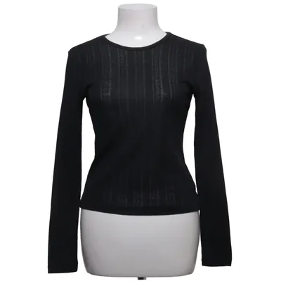 Long sleeve T-shirt (Black) from Monki Elastane, Polyester