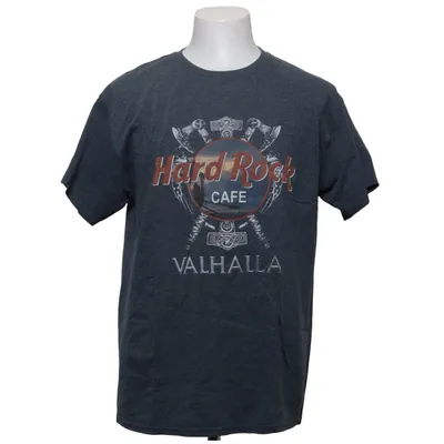 T-shirt (Valhalla (Walhalla), Wikinger, Germanen, Heiden) från Hard Rock Cafe Bomull, Polyester